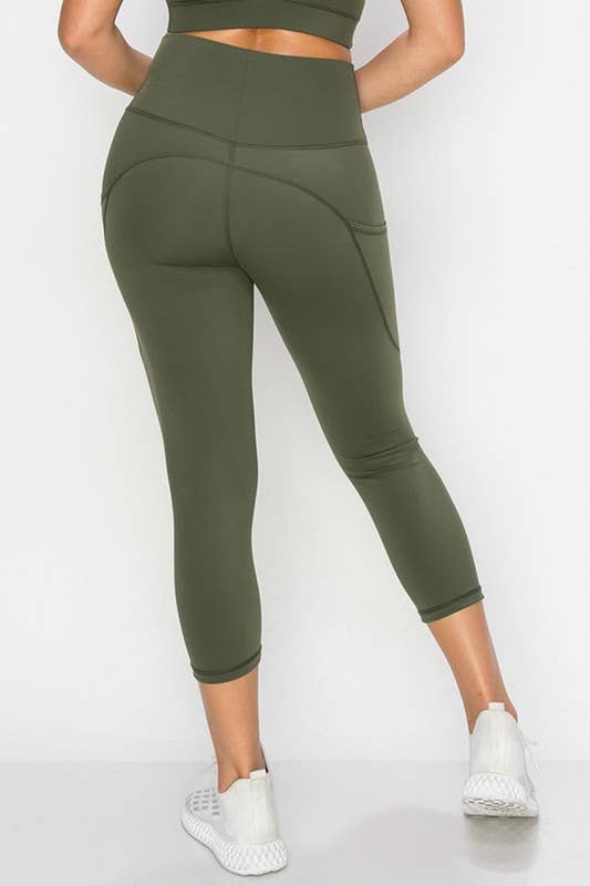 Jasmine  Capri with Pockets