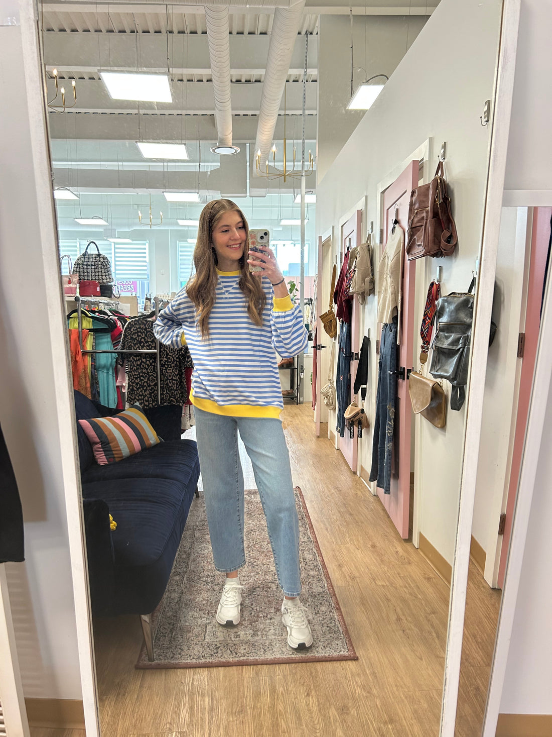 Striped Multicolour Long-Sleeve Sweater