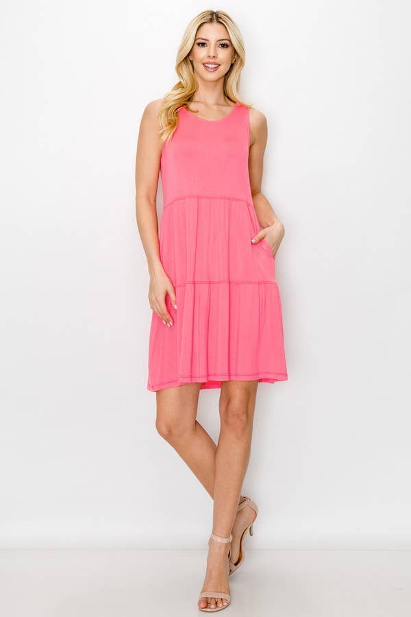 Bohemian Bella Sleeveless Layered Dress