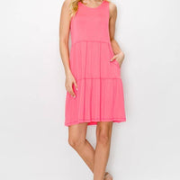 Bohemian Bella Sleeveless Layered Dress