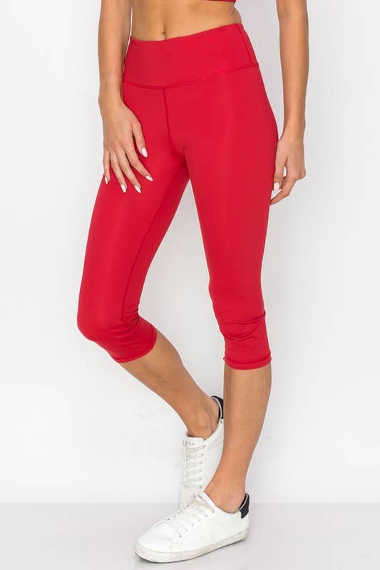 Activewear Capri W/ Hidden Pocket