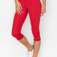 Activewear Capri W/ Hidden Pocket