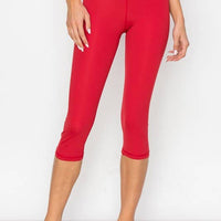 Activewear Capri W/ Hidden Pocket