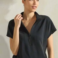 Women's So Chic Sofie Soft Half Zipper Top