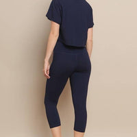 Cropped Crew Tee