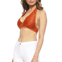 Lace Halter Bralette