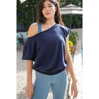 French Terry Off the Shoulder Top