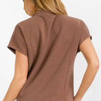 Women's So Chic Sofie Soft Half Zipper Top