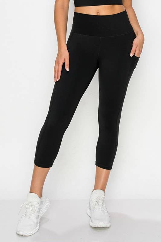 Jasmine  Capri with Pockets