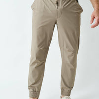 Men's Zip-Up Ankle Joggers