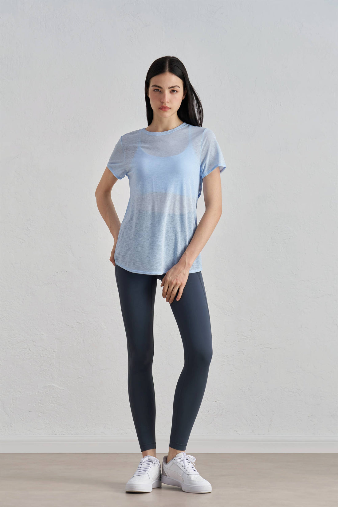 Gillian Open Back Cover Up Active T-Shirt