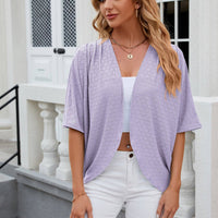 Open Front Knit Cardigan