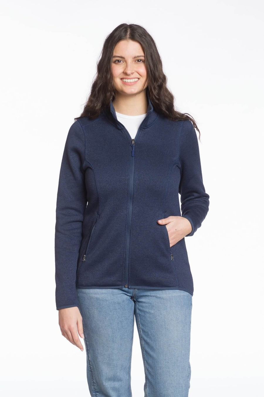 Ladies Full Zip Jacket with Pockets