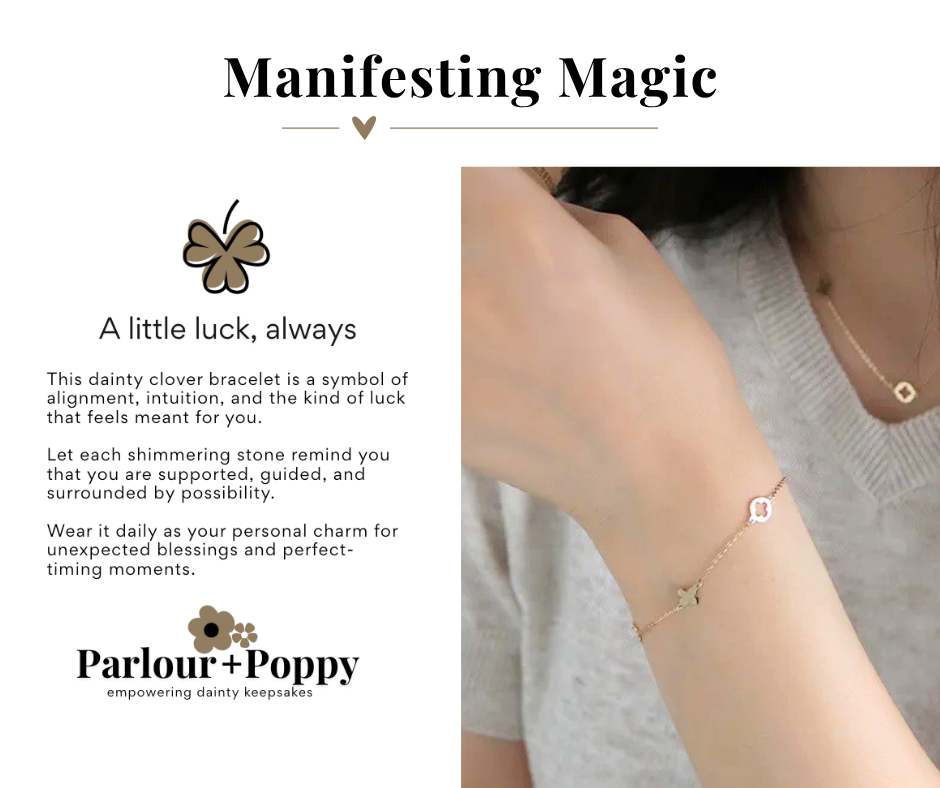 Manifesting Magic Clover Bracelet