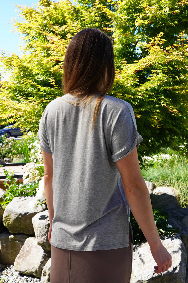 Bamboo Avery V Neck Tee