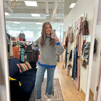 Striped Multicolour Long-Sleeve Sweater