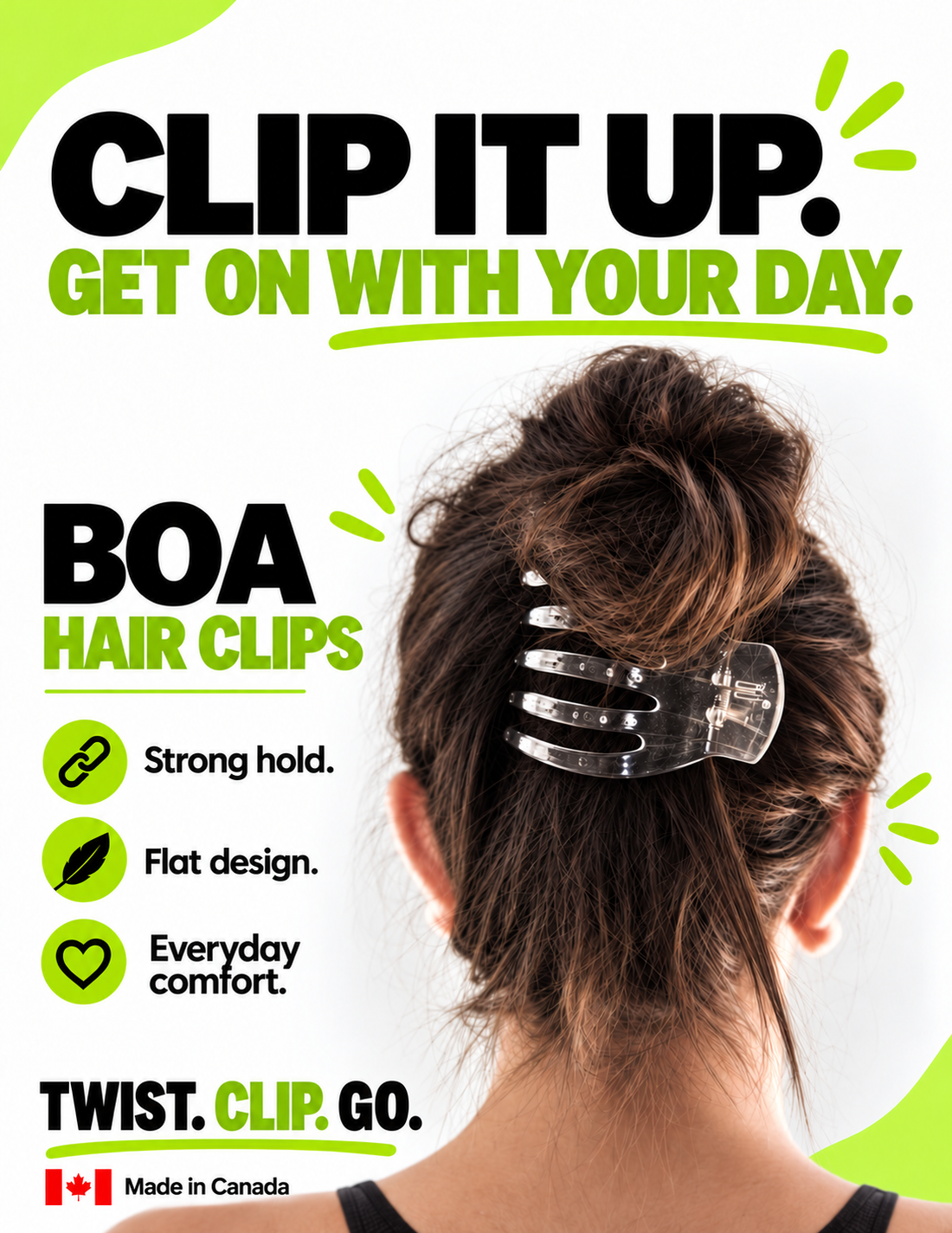 BOA Hair Clip