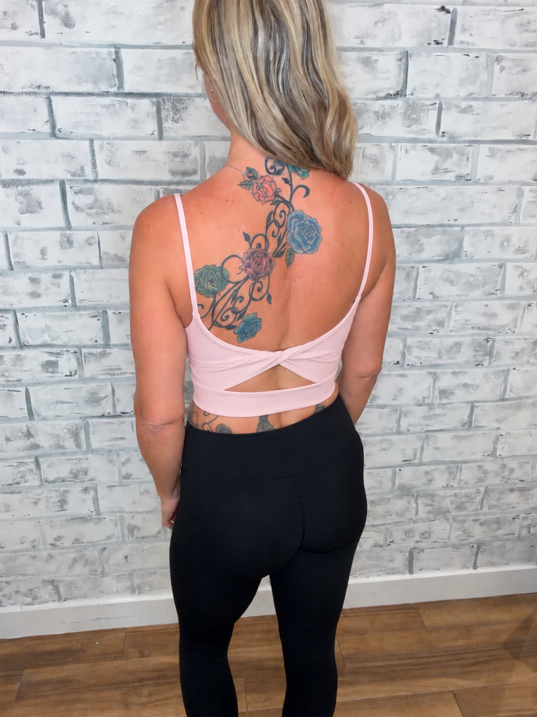 Twist Back Bra