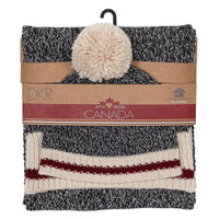 Salt and Pepper Hat and Scarf Combo Pack