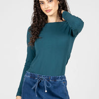 C'est Moi Bamboo Long Sleeve Crew Neck