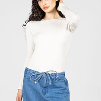 C'est Moi Bamboo Long Sleeve Crew Neck