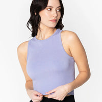 C'est Moi Bamboo Ribbed Tank