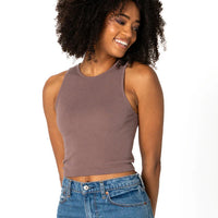 C'est Moi Bamboo Ribbed Tank