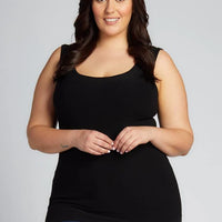 C'est Moi Bamboo Curvy Size Tank