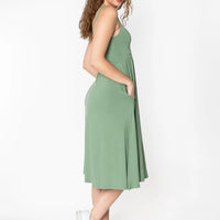 Bamboo C/S Maxi Dress