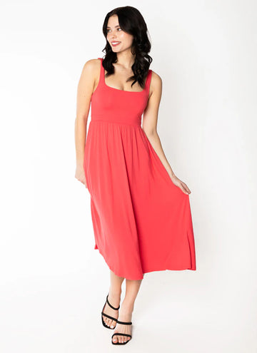 Bamboo C/S Maxi Dress