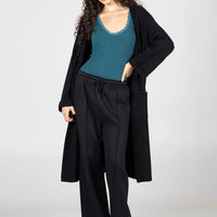C'est Moi Fleece Wide Leg Pant