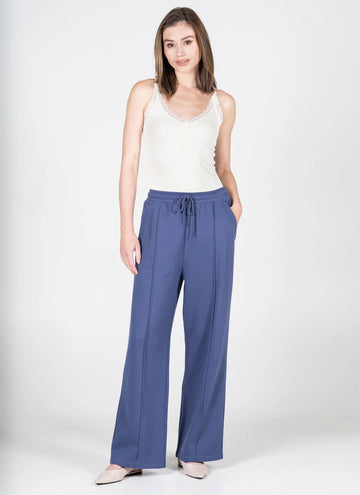 C'est Moi Fleece Wide Leg Pant