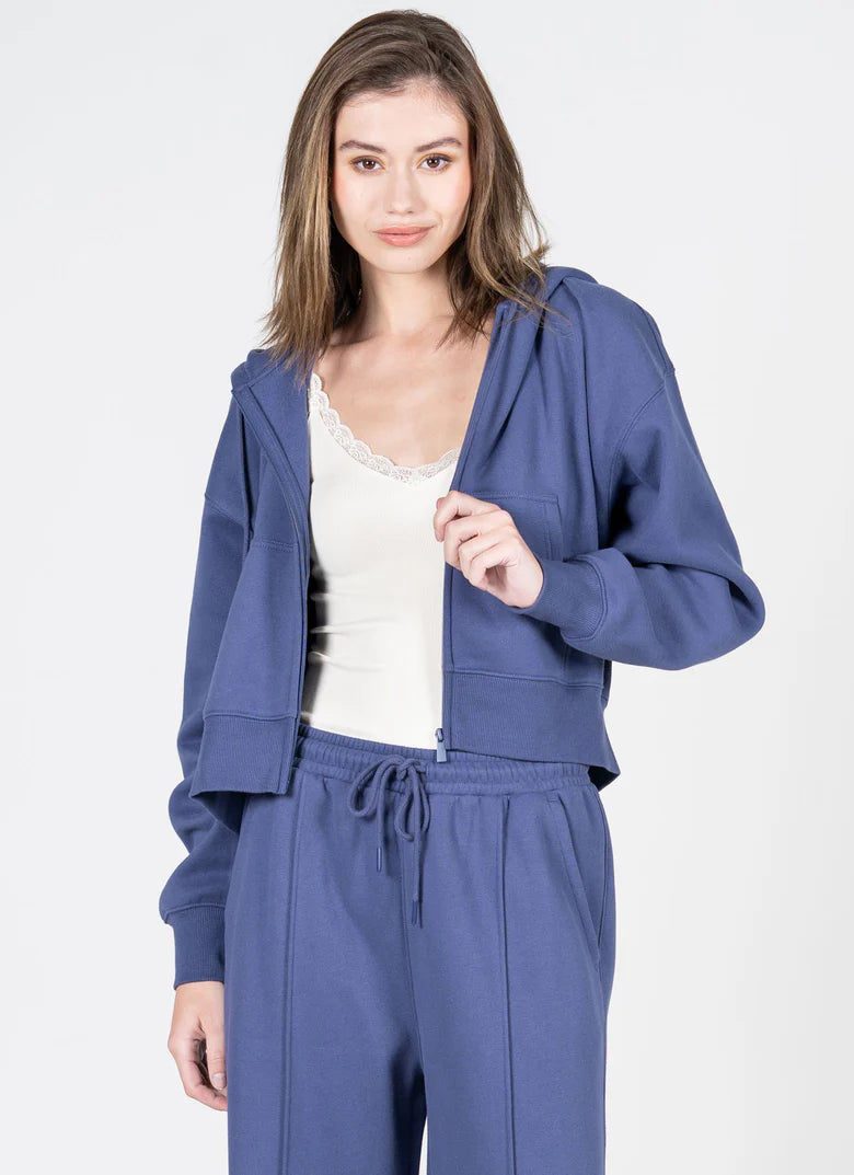 C'est Moi Cotton Fleece Zip Hoodie