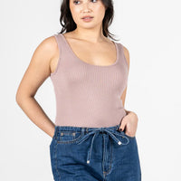 C'est Moi Seamless Ribbed Tank