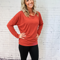 Bamboo Dolman Top Long Sleeve