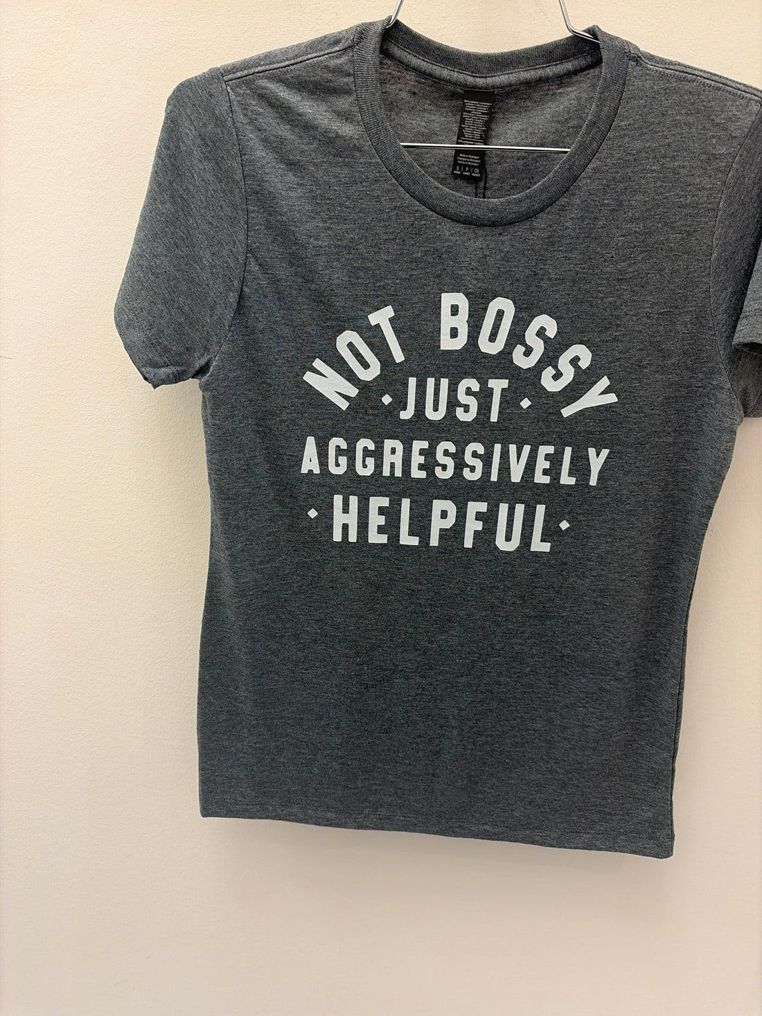 Printed Crew Necks T-shirts - Not Bossy