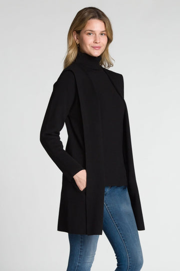 Long Sleeve Hooded Open Cardigan