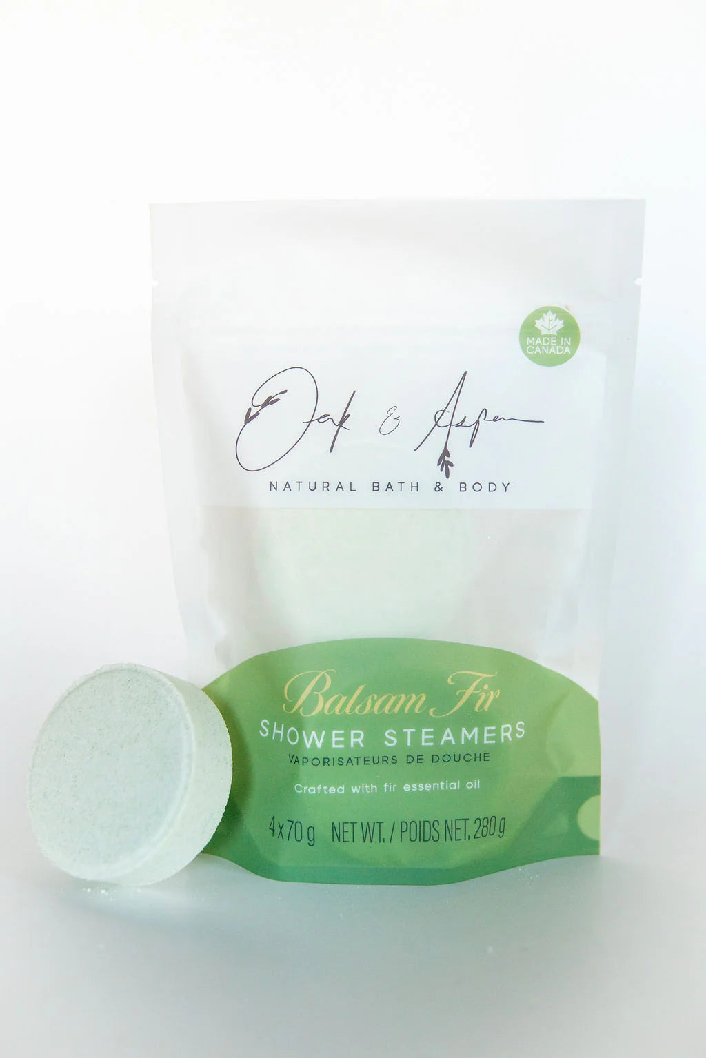 Oak & Aspen Soapery- Shower Steamers- pack of 4