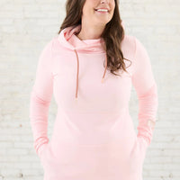 Pink Cement Pullover Hoodie