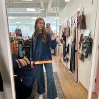 Striped Multicolour Long-Sleeve Sweater