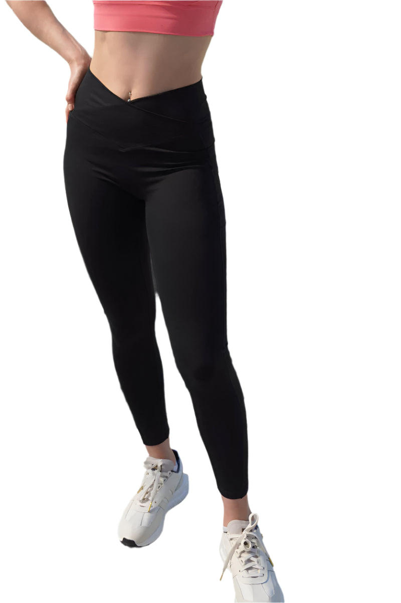 Crossover Legging Black