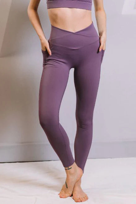 Crossover Legging Lilac