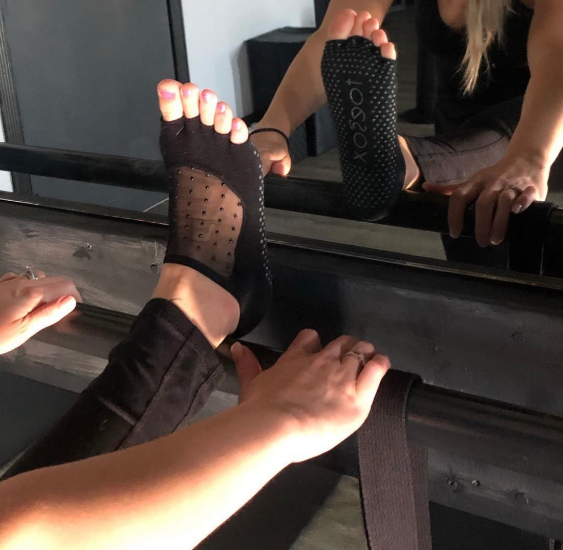 ToeSox Half Toe Grip Socks