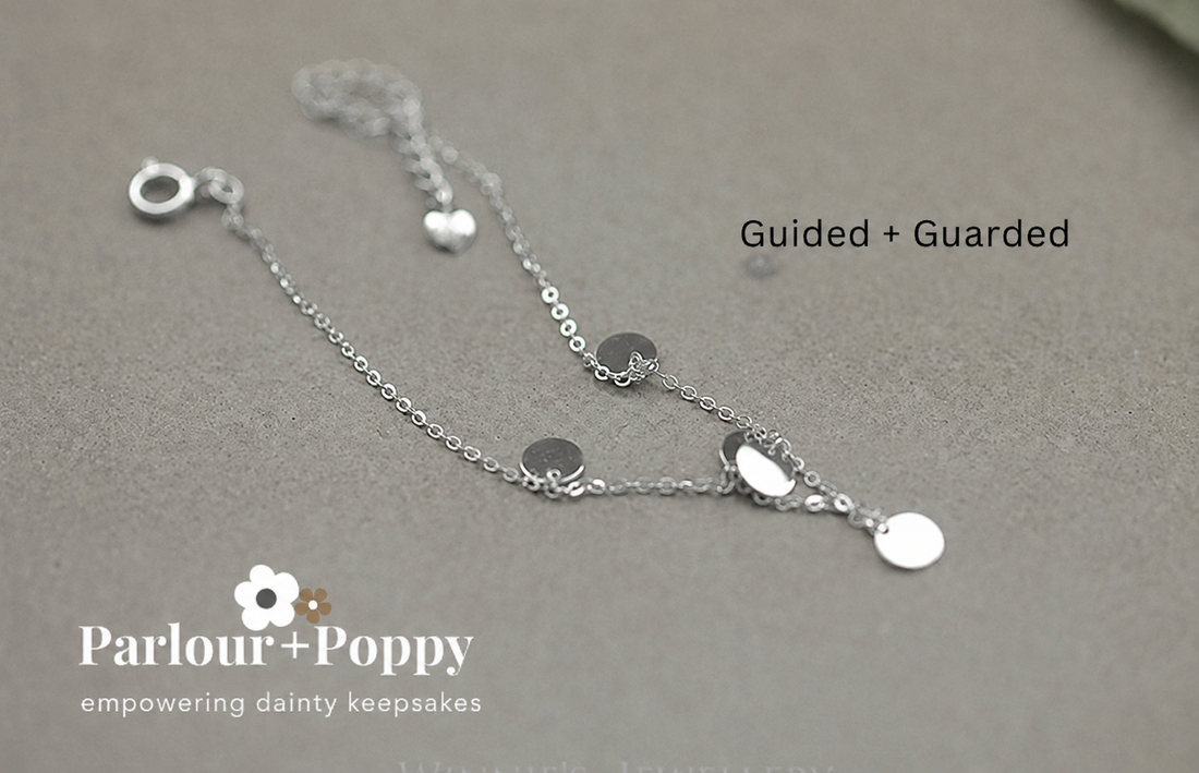 Quiet Strength Dainty Medallion Bracelet