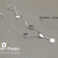 Quiet Strength Dainty Medallion Bracelet
