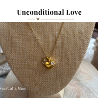 Heart of a Mom + Charms Necklace