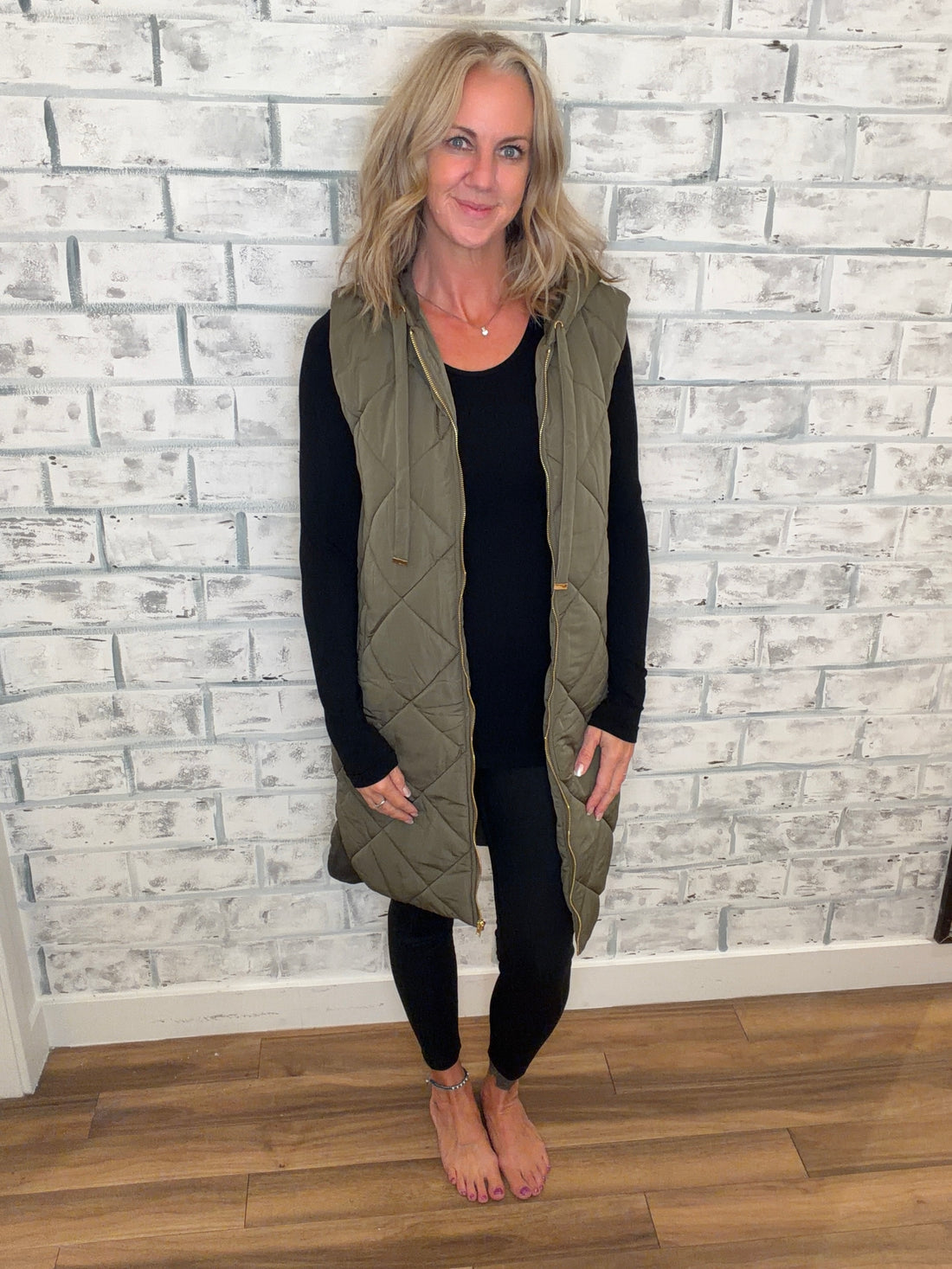 Quilted Puffer Vest
