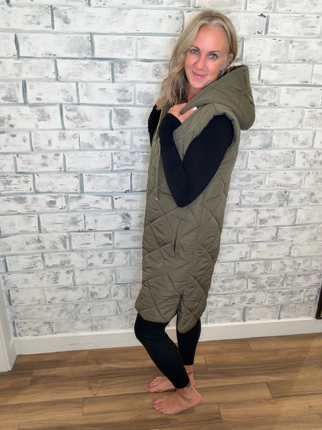 Quilted Puffer Vest