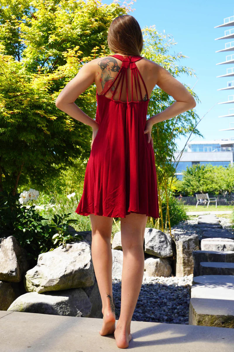 Bamboo Iris Dress