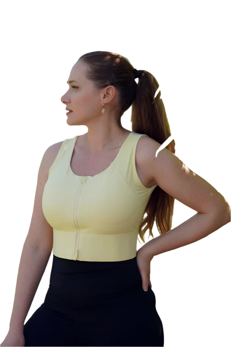Jazmine Zip Bra Top
